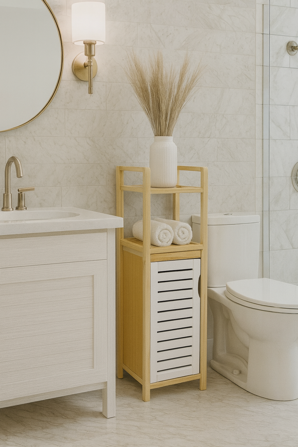 Les étagères salle de bain