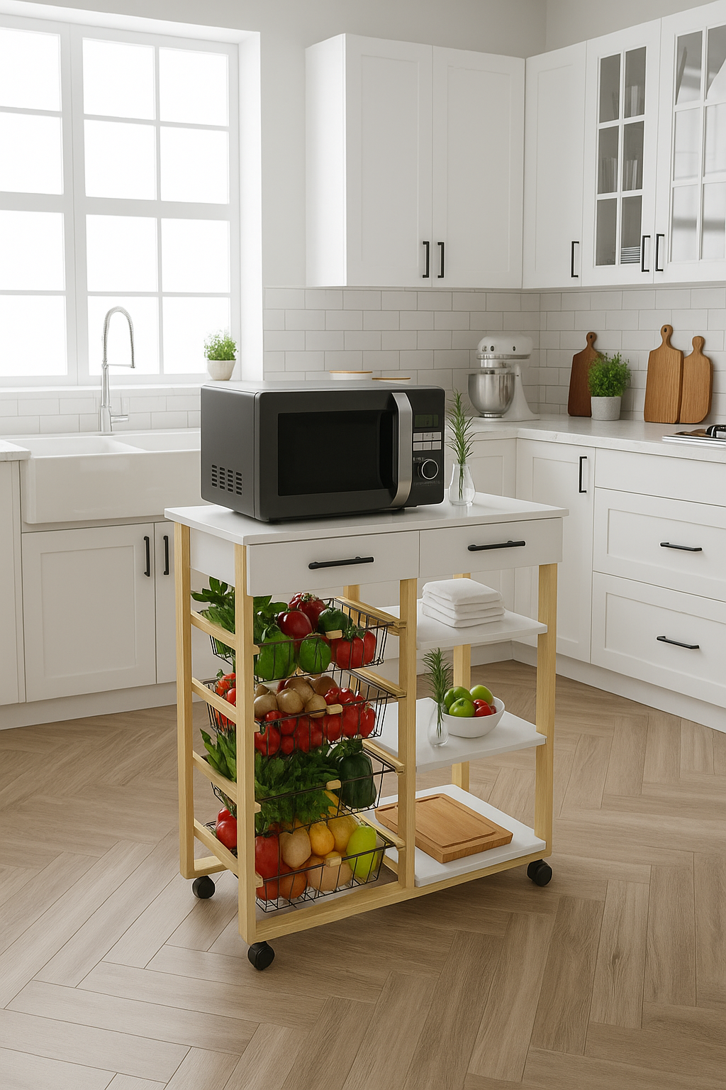 les chariots de cuisine